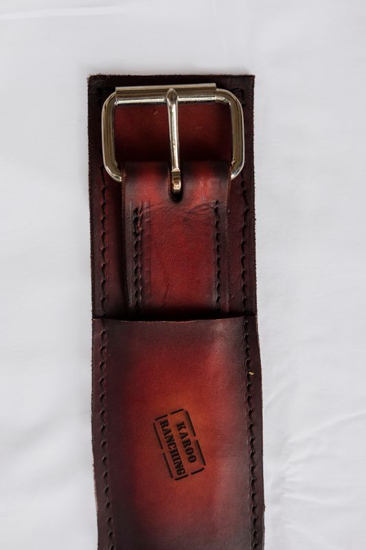 KAROO RANCHING Leather Back Strap