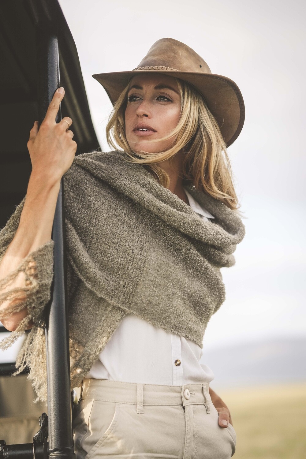 KAROO RANCHING Winter Mohair Shawl | 100% NATURAL FIBRE