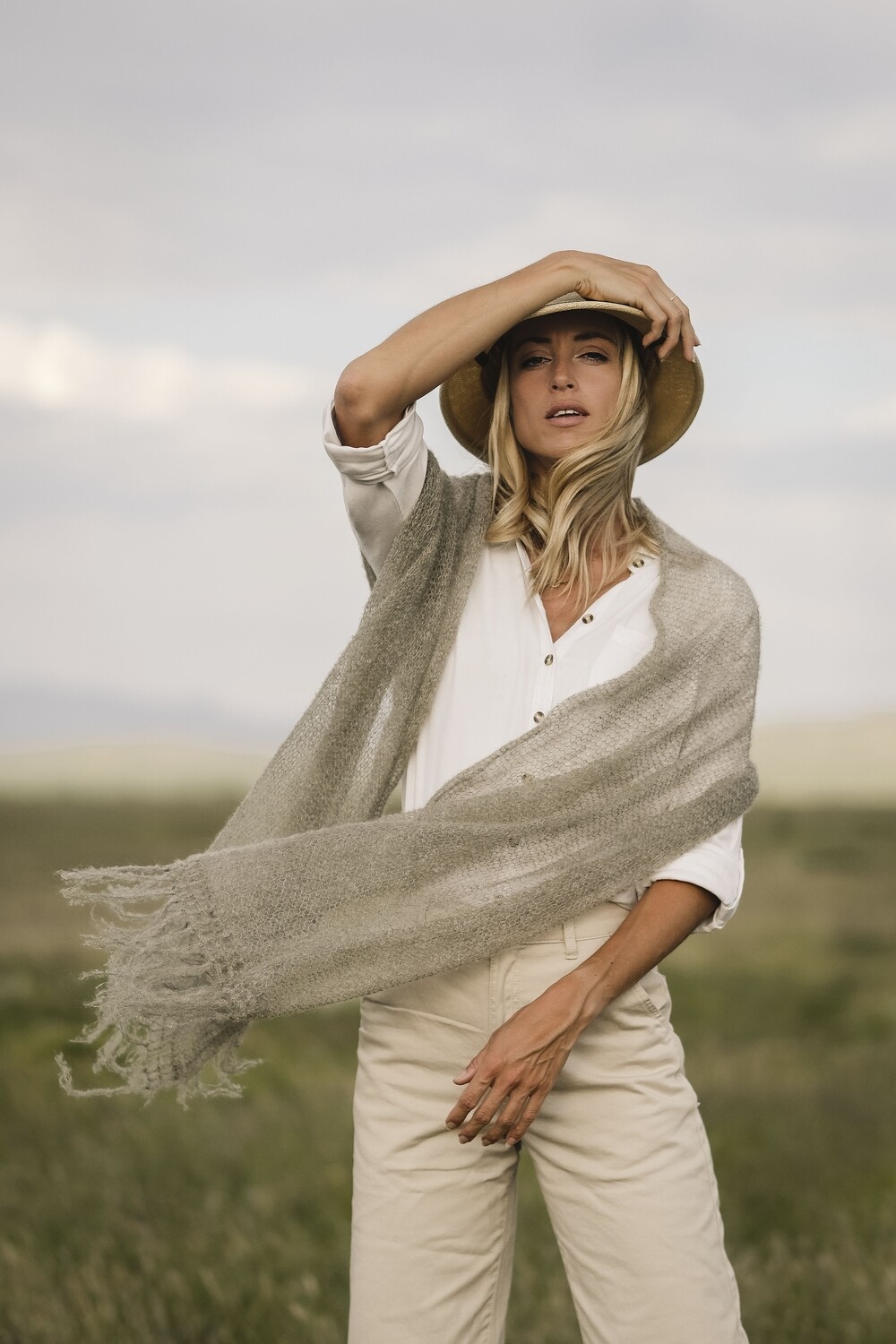 KAROO RANCHING Summer Mohair Shawl | Authentic South African Mohair