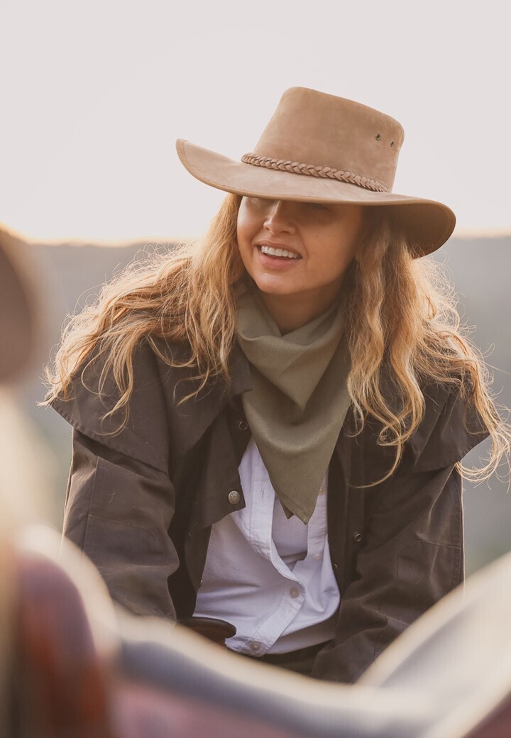 KAROO RANCHING | Leather Hat - Unisex | Authentic Leather KAROO RANCHING | Leather Hat - Unisex | Authentic Leather