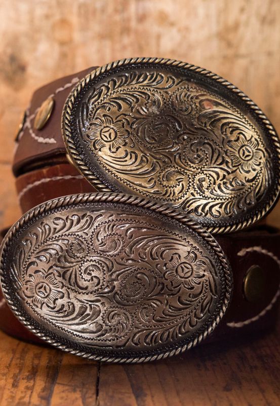 KAROO RANCHING Oval Belt Buckles