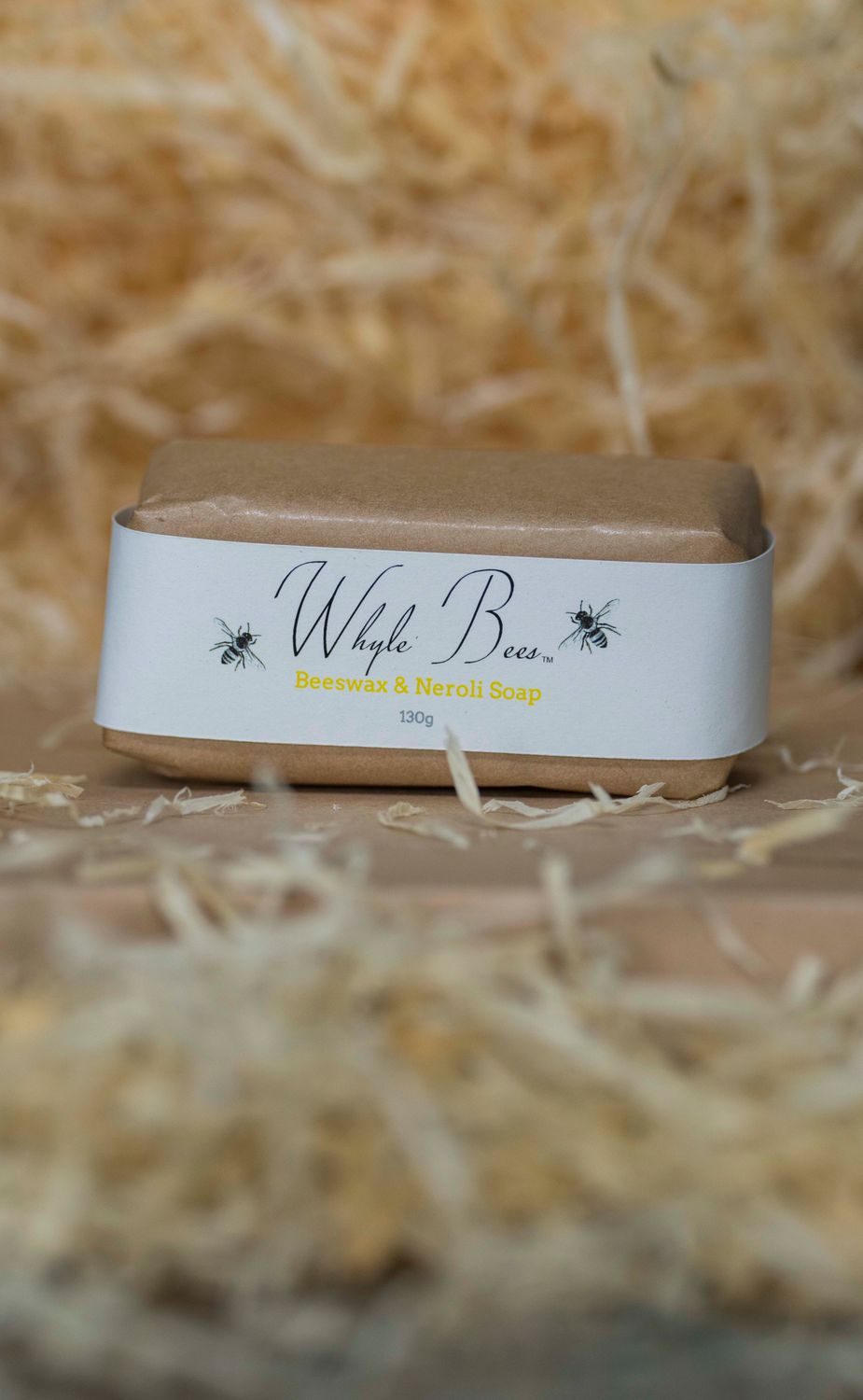 Whyle Bees Nourishing Beeswax and Neroli Soap - 130g Whyle Bees Nourishing Beeswax and Neroli Soap - 130g