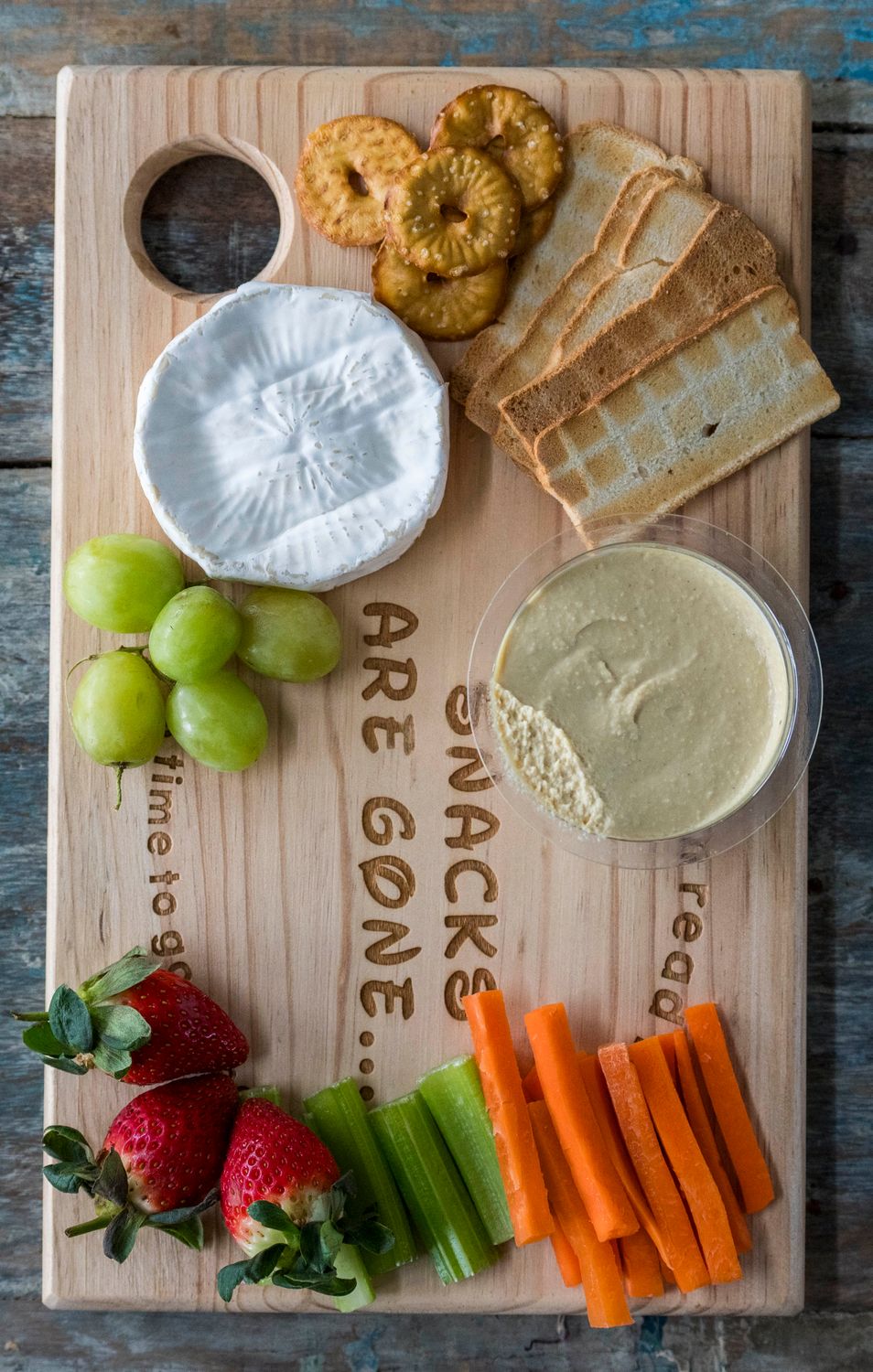 KAROO RANCHING Wood Snack Platter KAROO RANCHING Wood Snack Platter