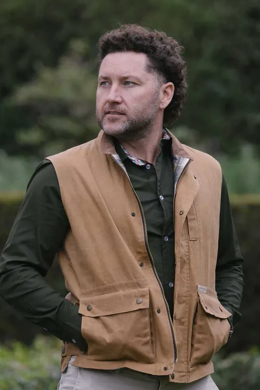 GERBER & CO - Men's Cotton Wax Gilet