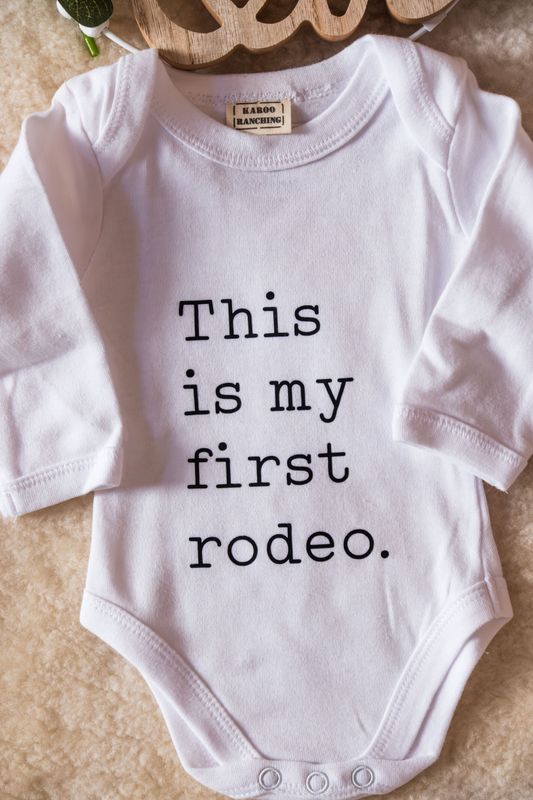 BABY GROWS (THIS IS MY FIRST RODEO)
