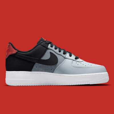 Nike AIR FORCE 1 &#39;07 LV8 Black/Smoke Grey