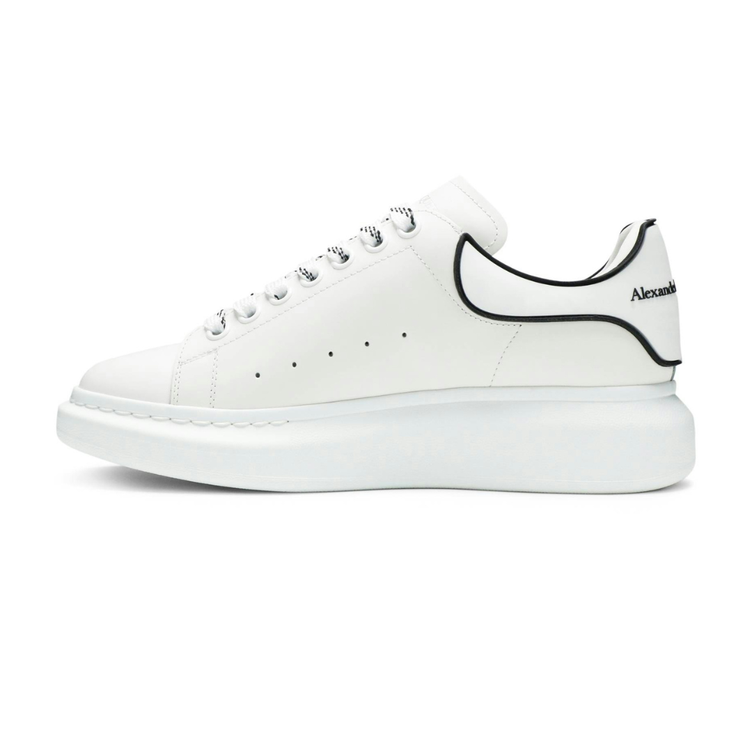 Alexander McQueen Oversized Sneaker White Black Trim