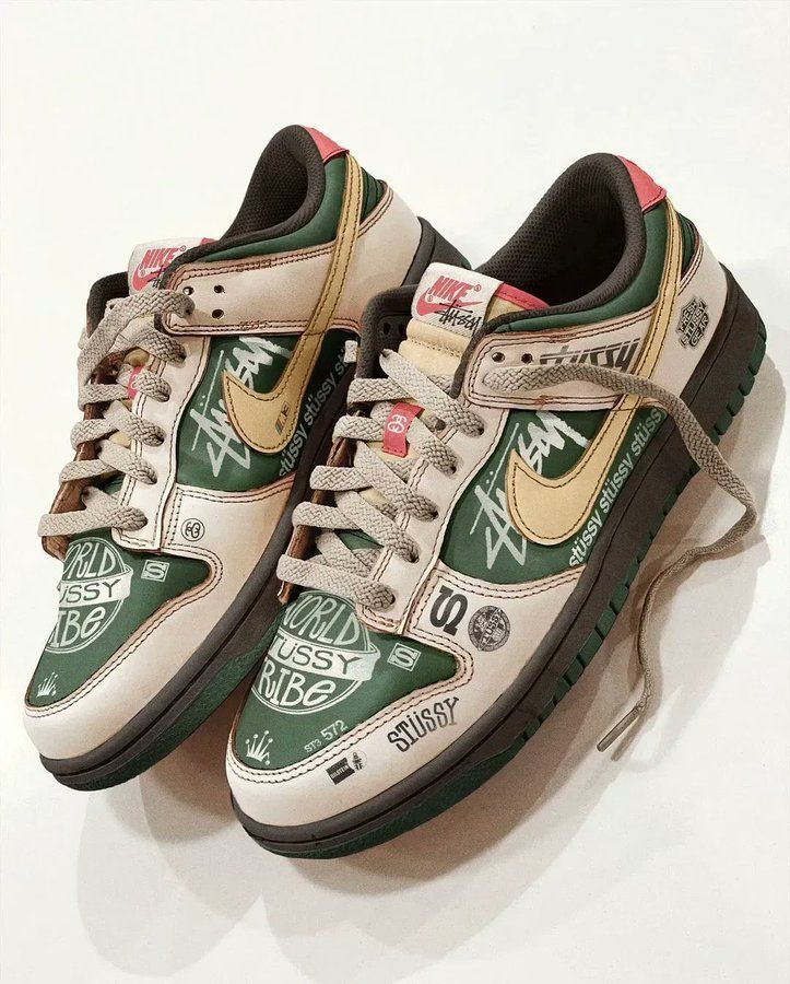 Nike Sb Dunk Low х - &#39;Stussy&#39;