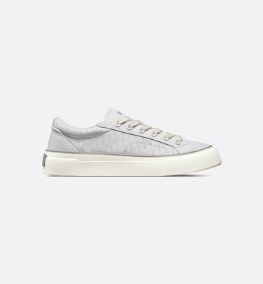Dior B33 Sneaker White Smooth Calfskin Oblique Jacquard