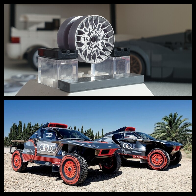 4x AUDI DAKAR 2023  18x14