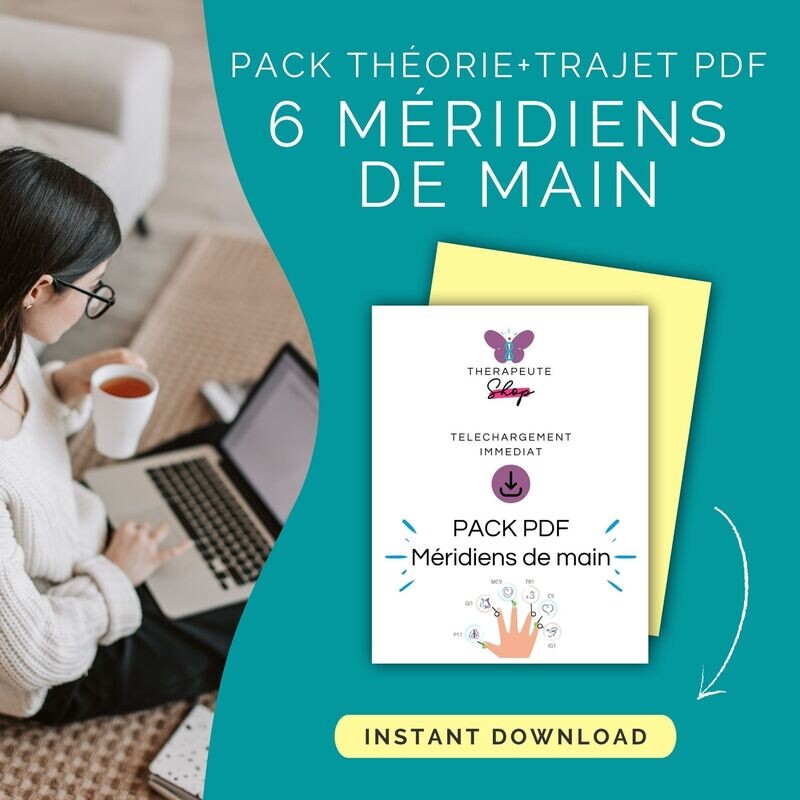 6 MERIDIENS DE MAIN - Fiches complètes théorie + trajet