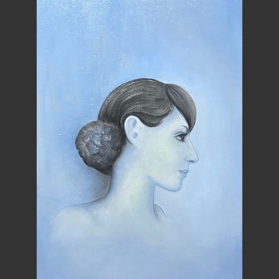 Femme au chignon