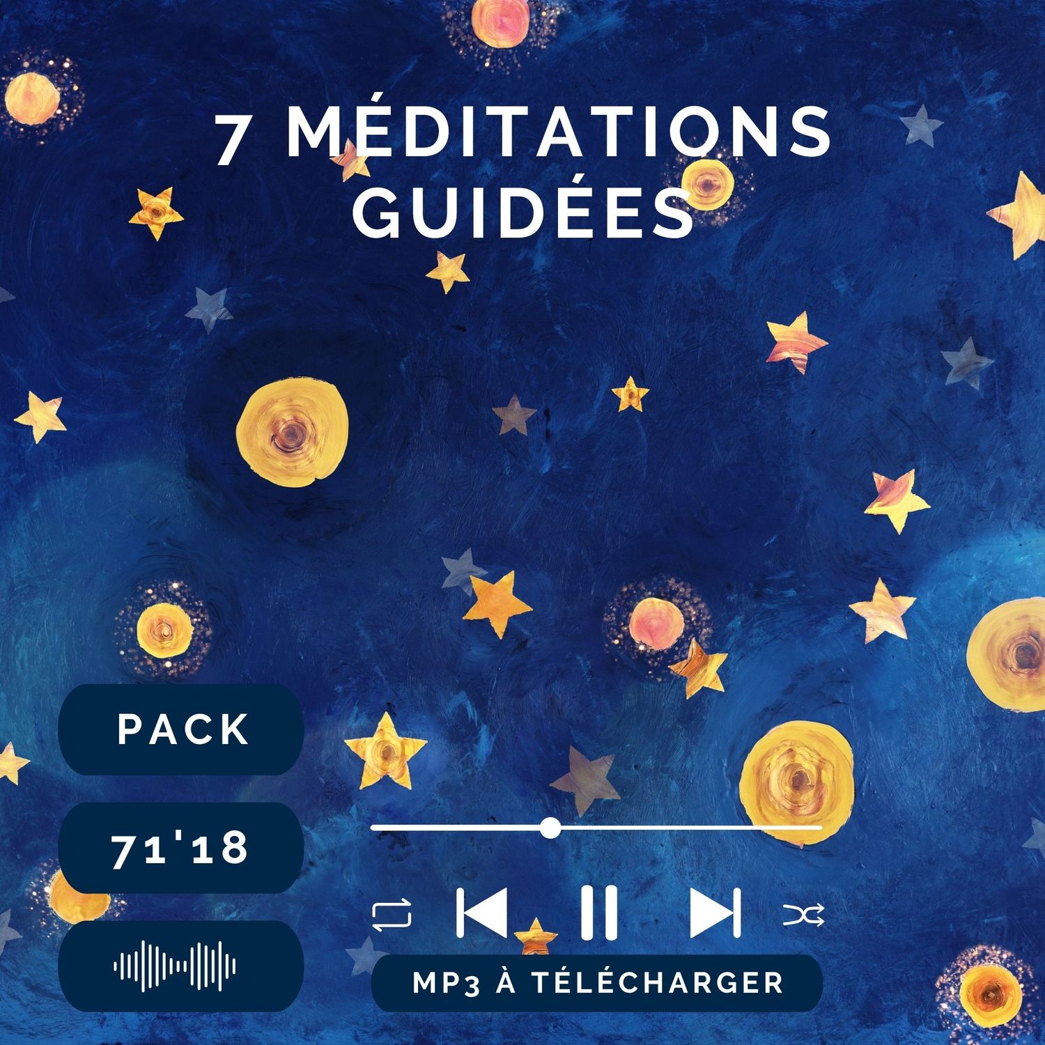 Dormir en 10 minutes : PACK 7 méditations guidées courtes