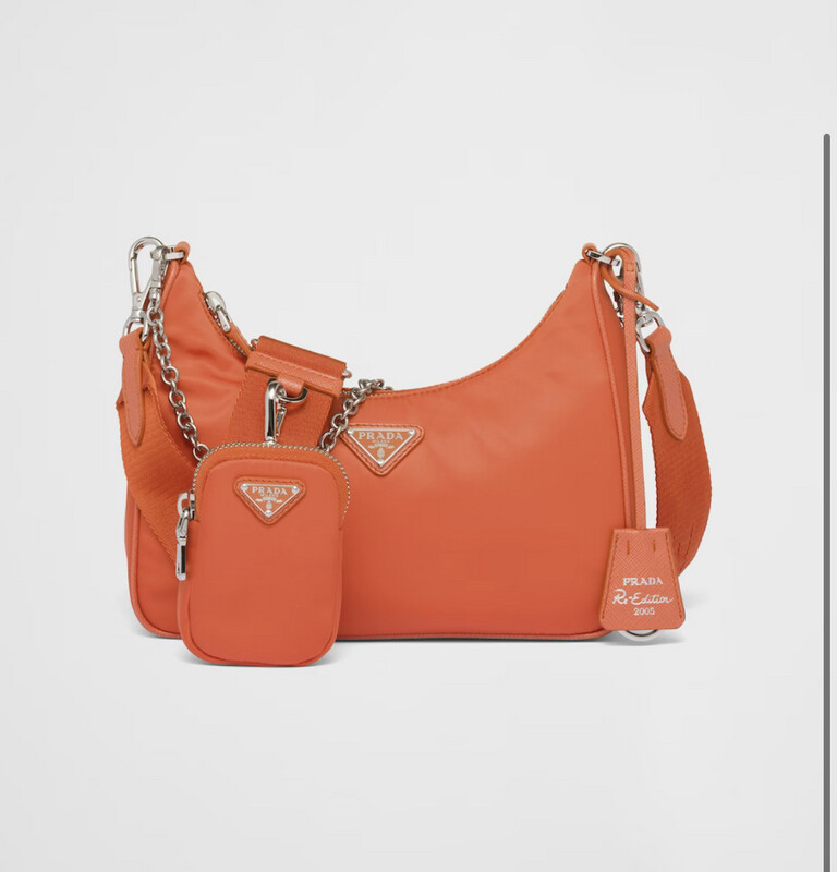 Prada bag orange