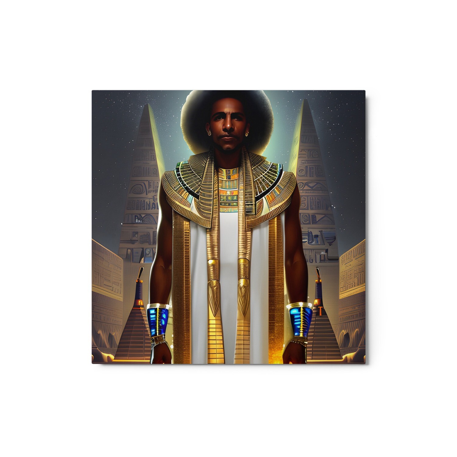 Black King - Focus, Metal Print