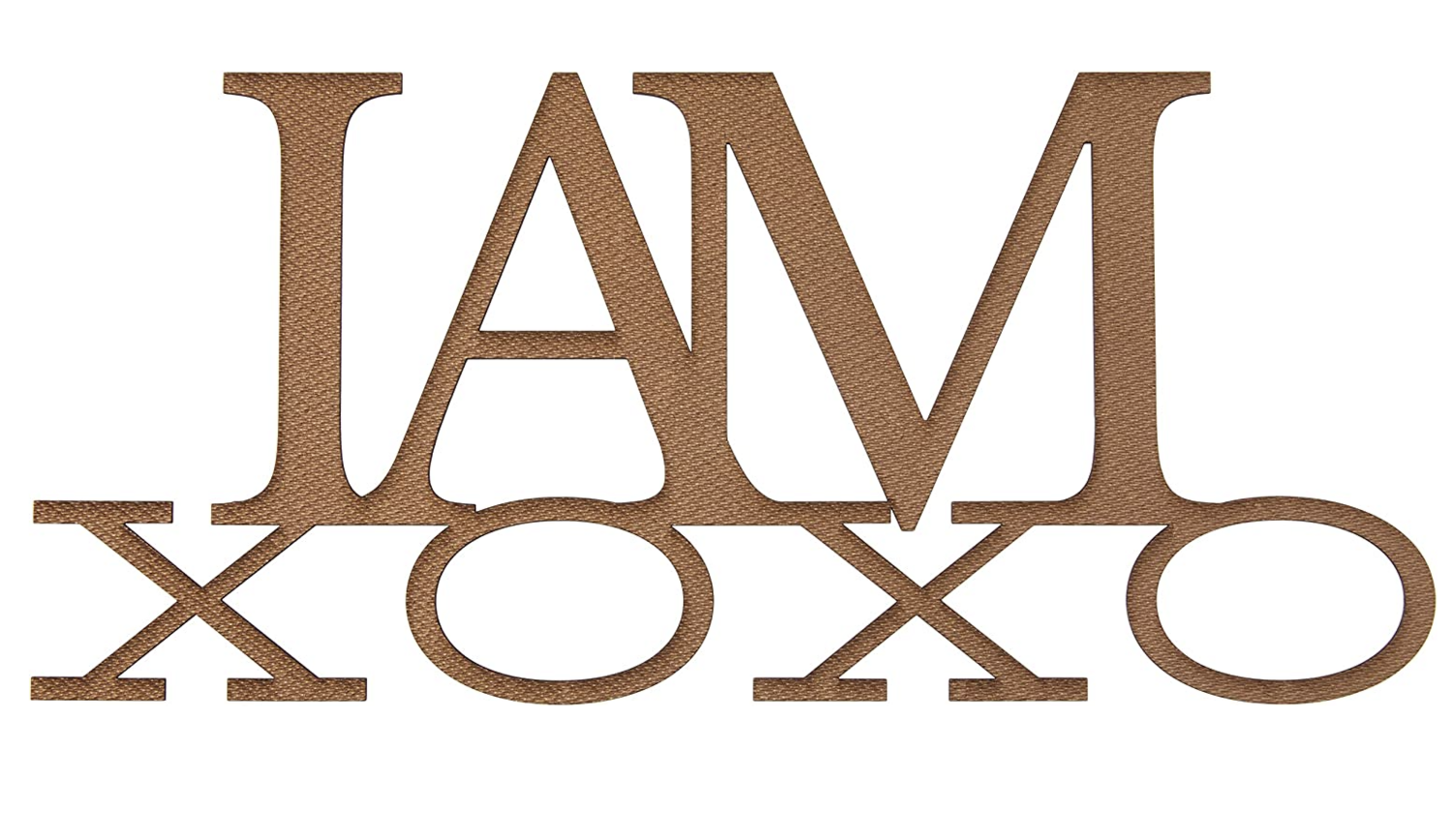 Thought Essence I AM XOXO Wood Sign