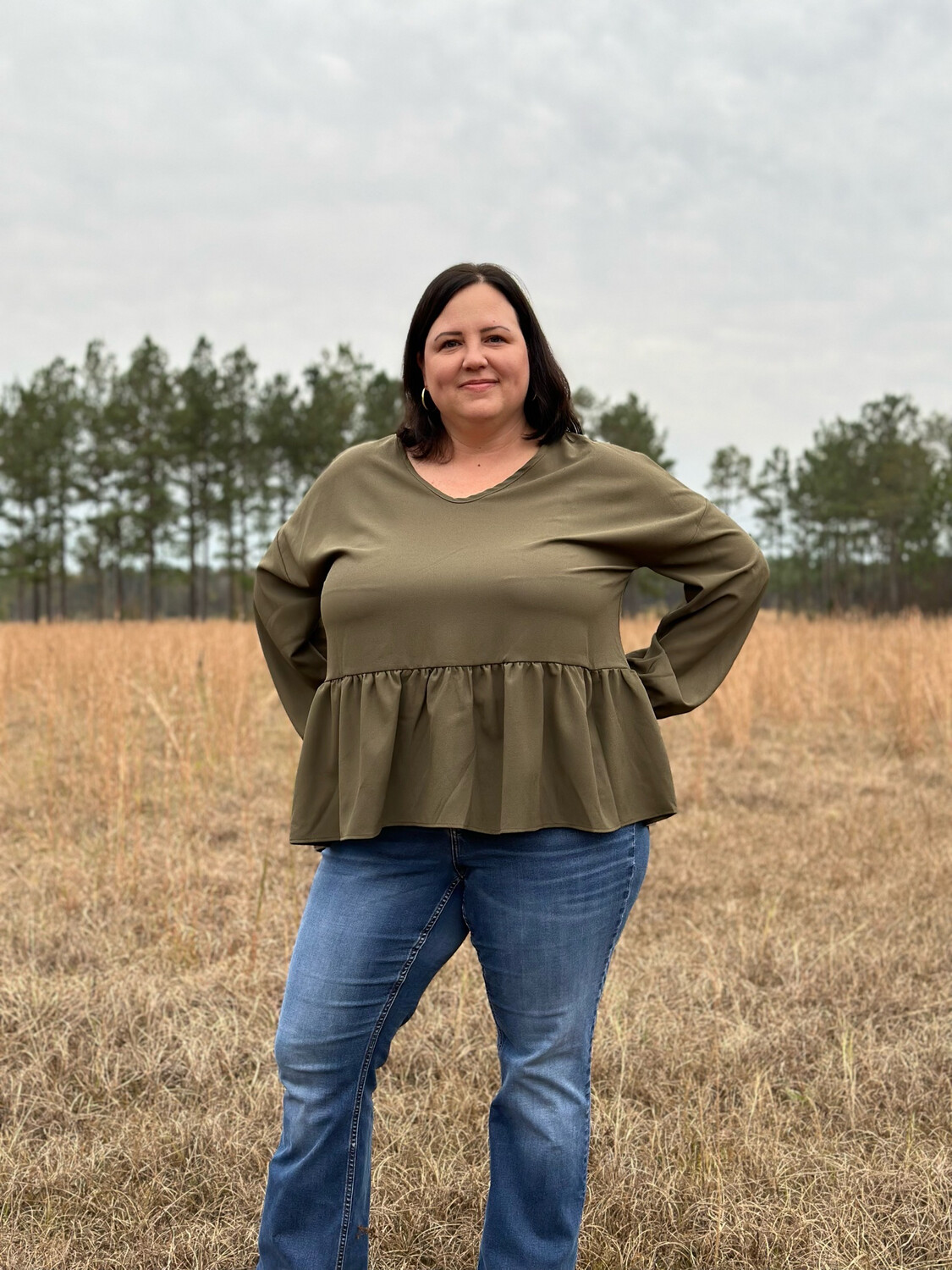 The Olivia Top (Plus Size)