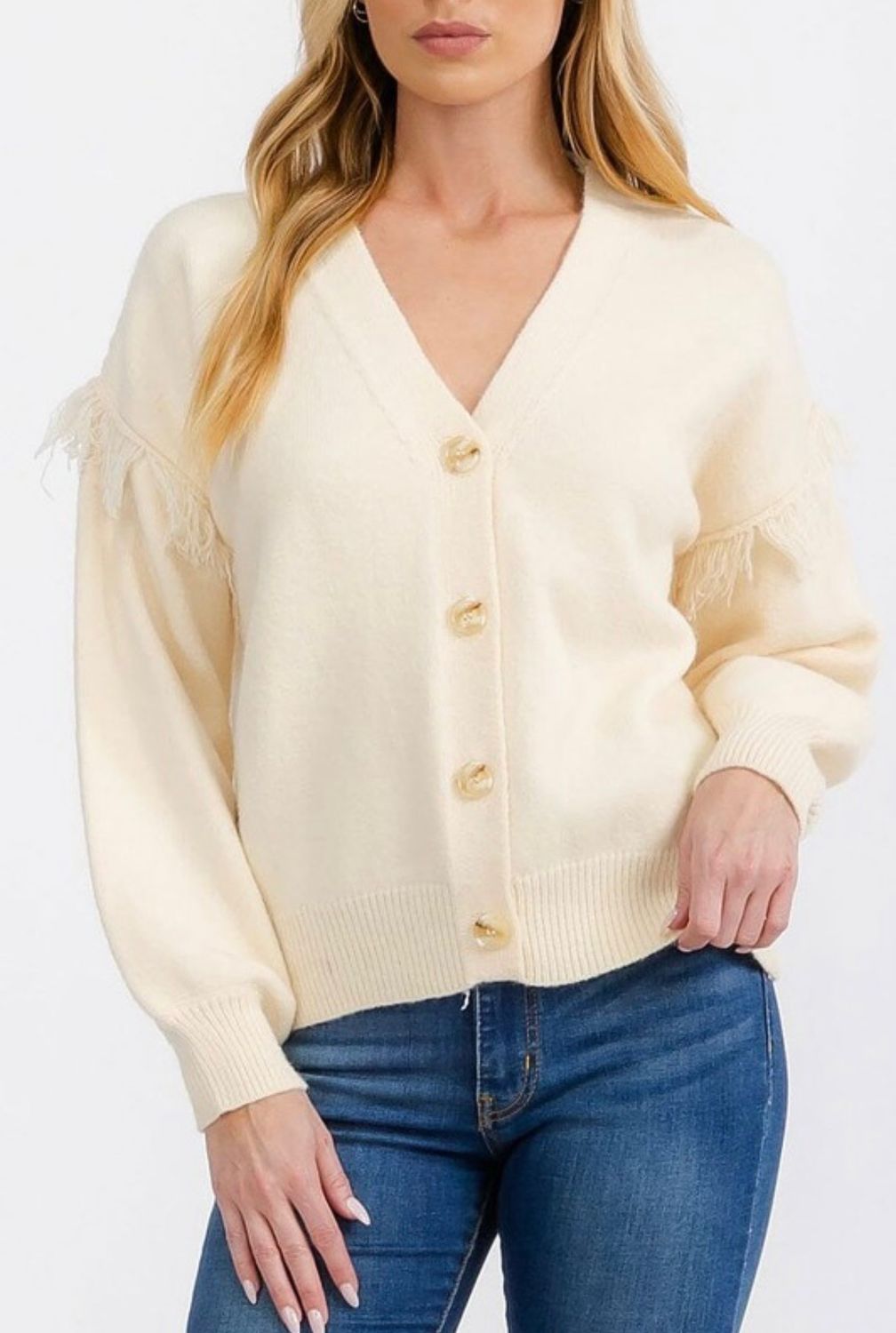 Fancy Fringe Blouse
