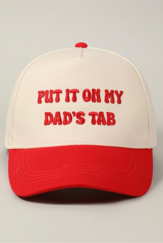 Put It On My Dads Tab Hat