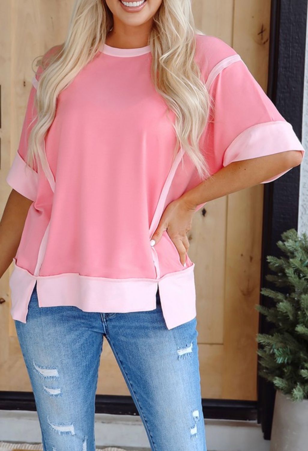 Peach Blossom Blouse