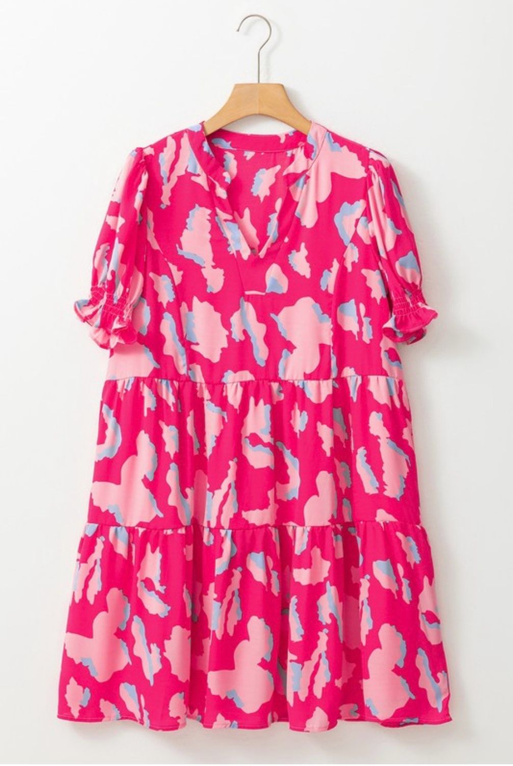 Pink Cheetah Dress