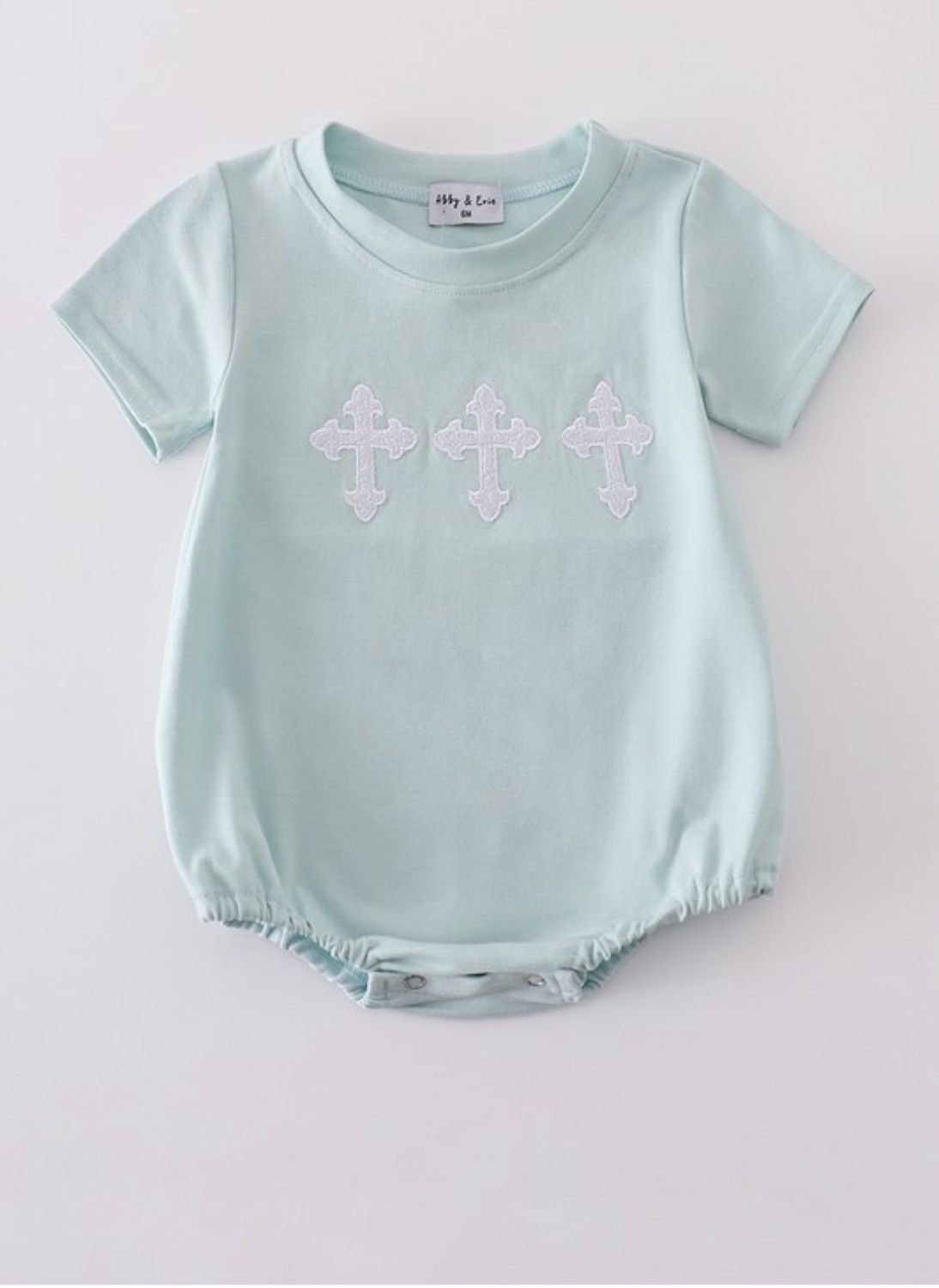 Neutral Cross Embroidery Bubble