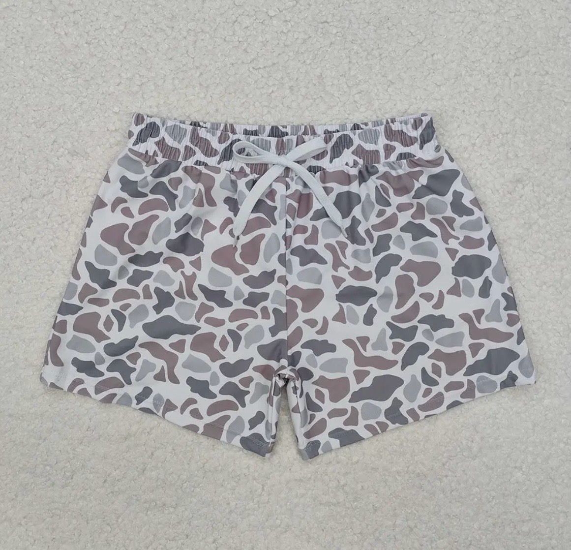 Camo Boys Shorts/swim