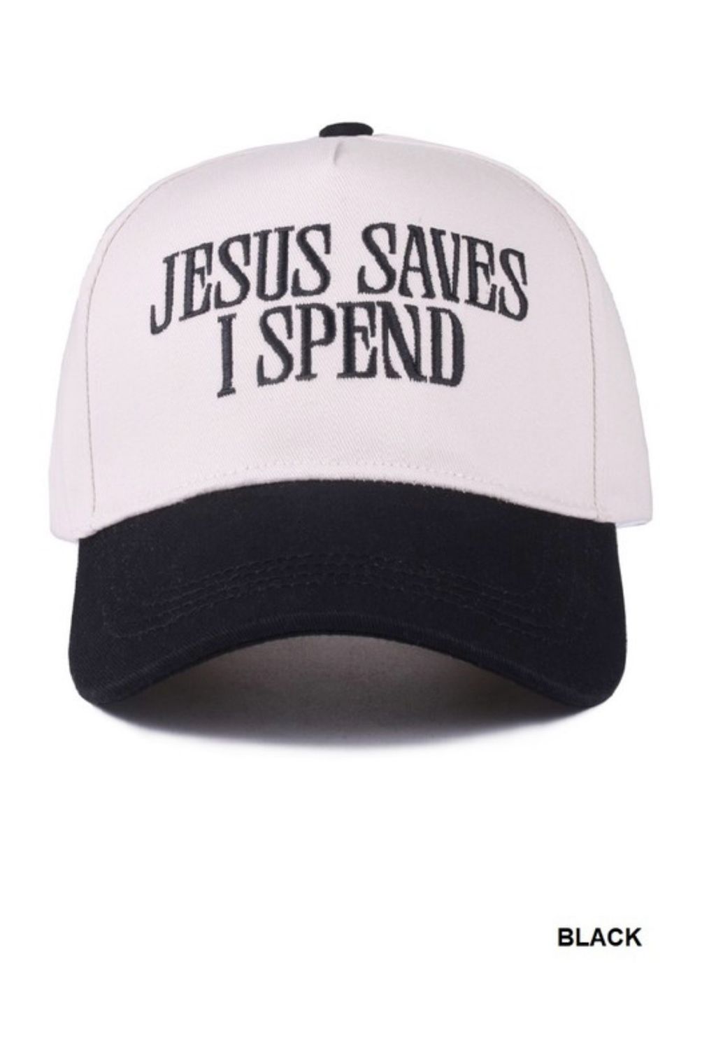 Jesus Saves I Spend Hat