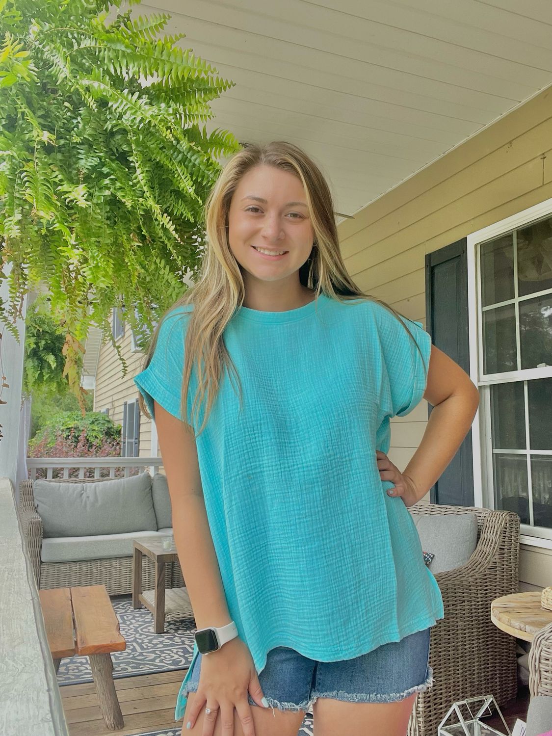 Mint Sky Blouse