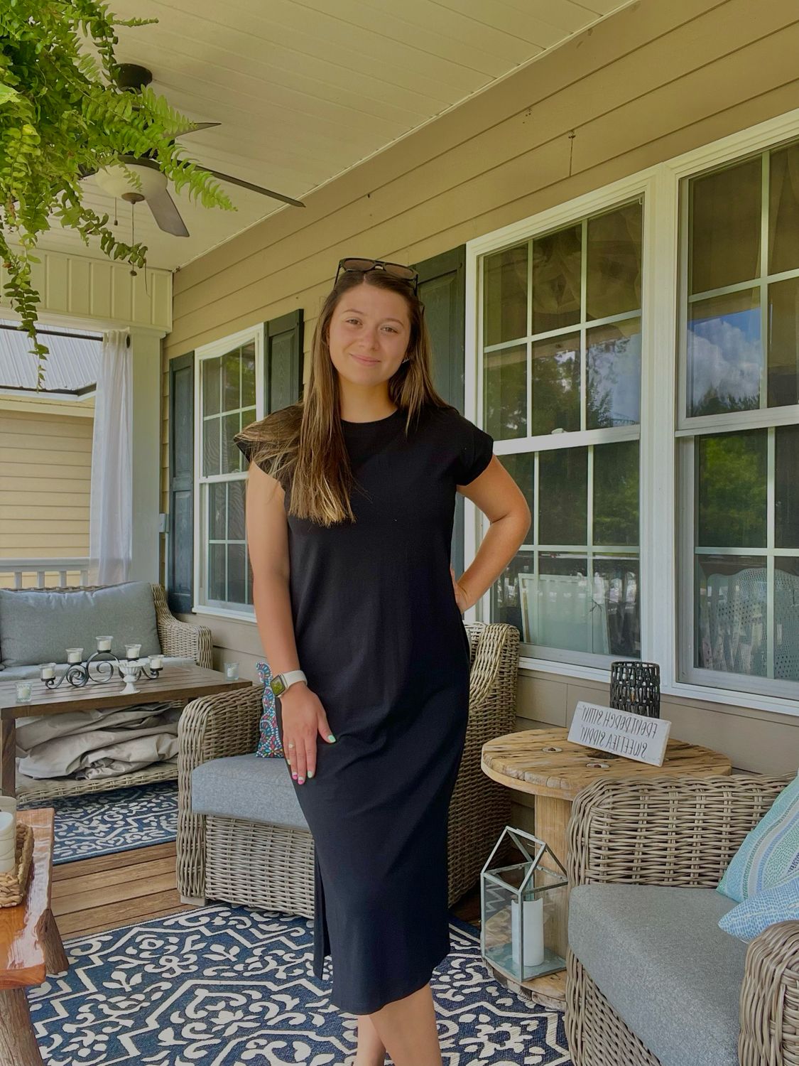 Black Midi Dress