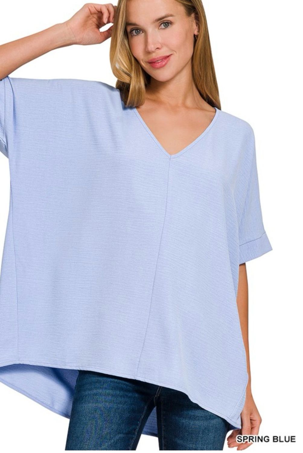 Spring Blue Blouse