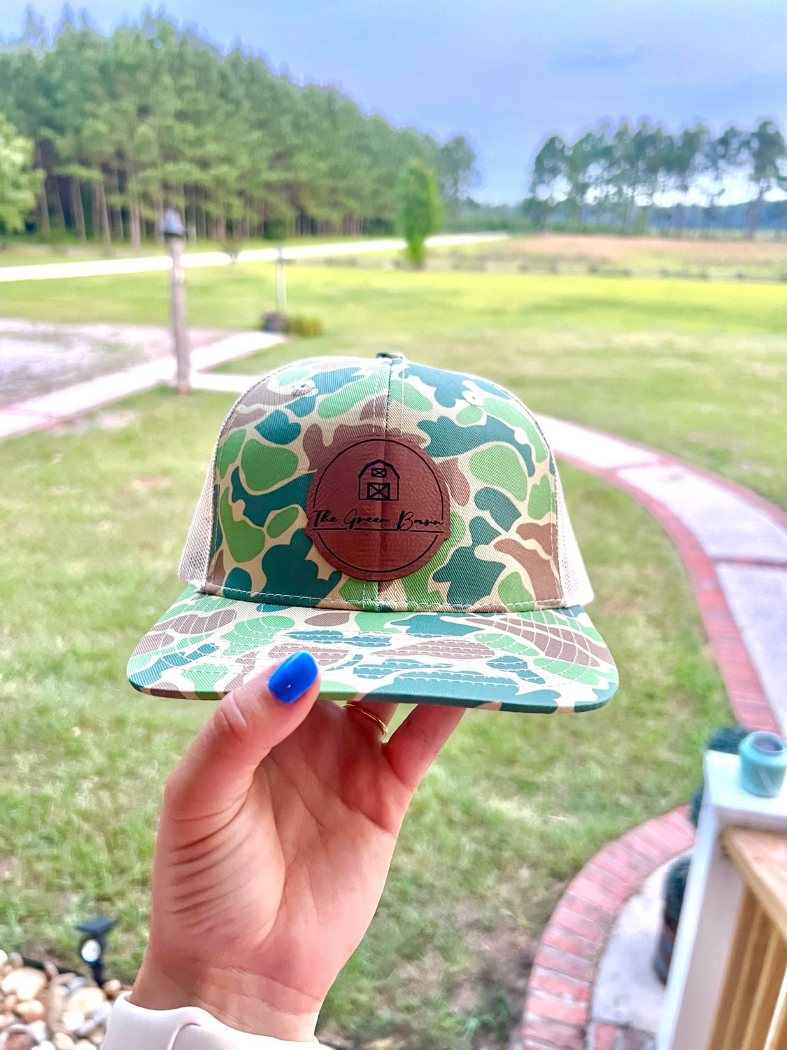 Green Barn Field Hat