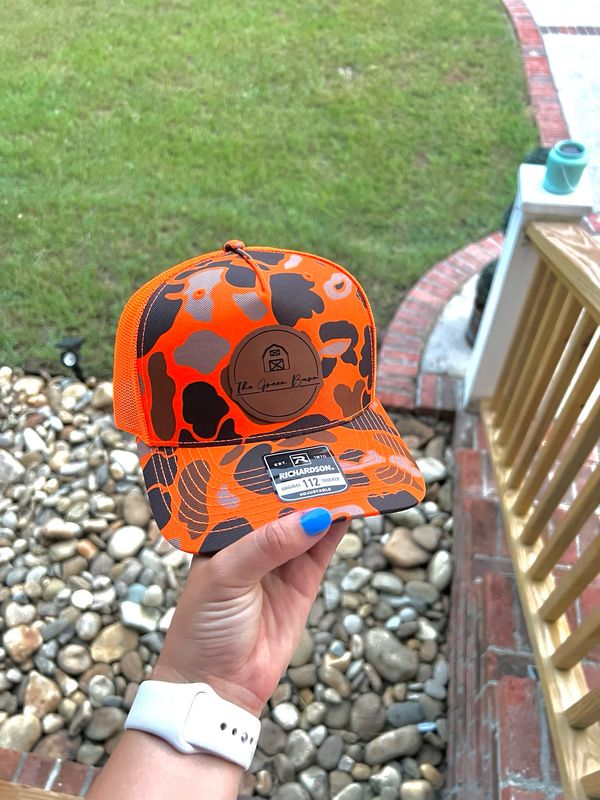 Green Barn Blaze Camo Hats