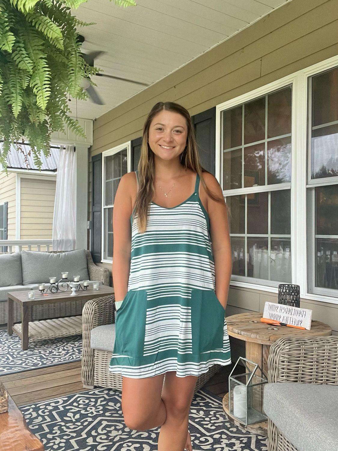 Green Mini Dress