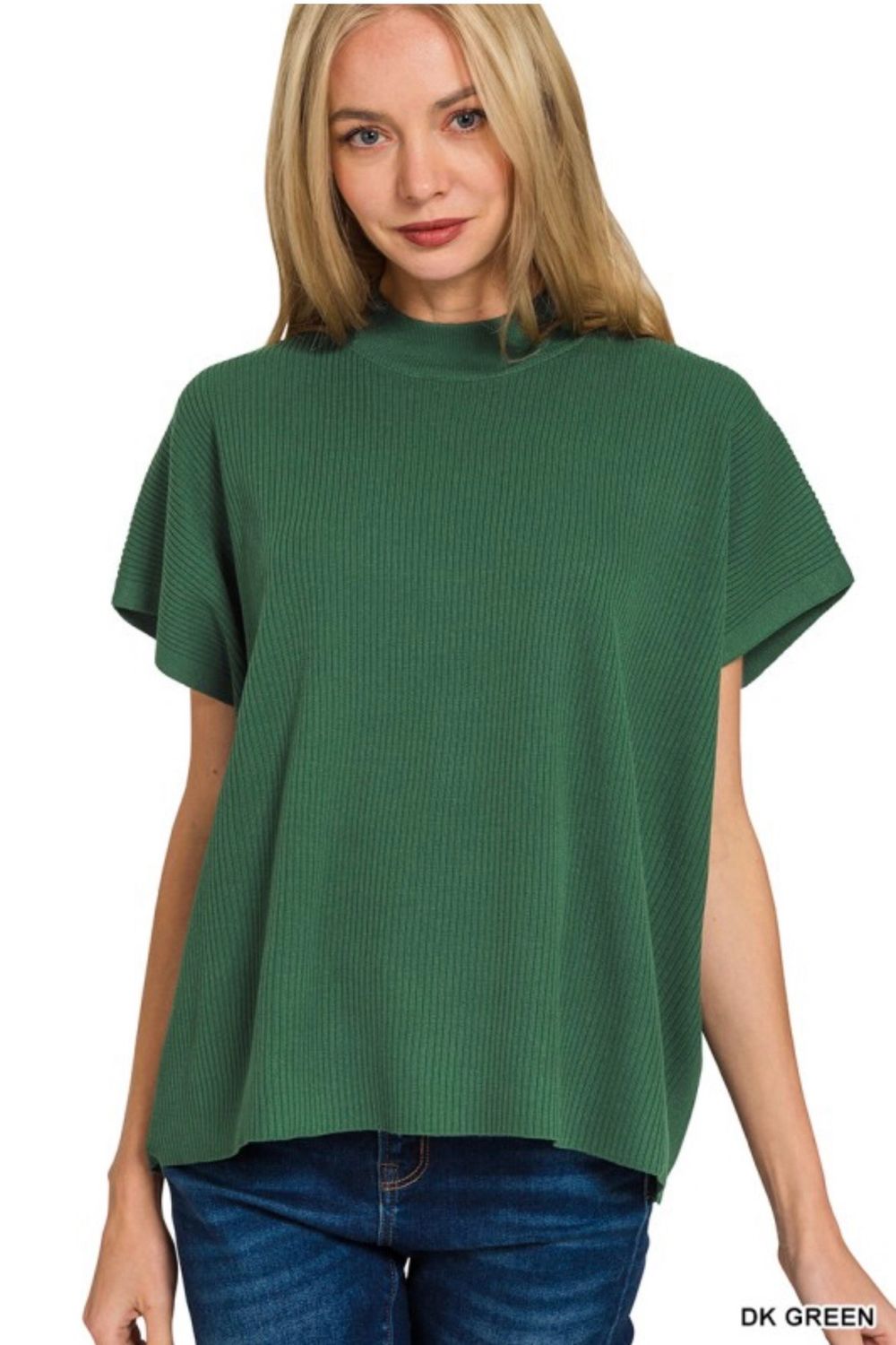 Hunter Green Boxy Sweater Hunter Green Boxy Sweater