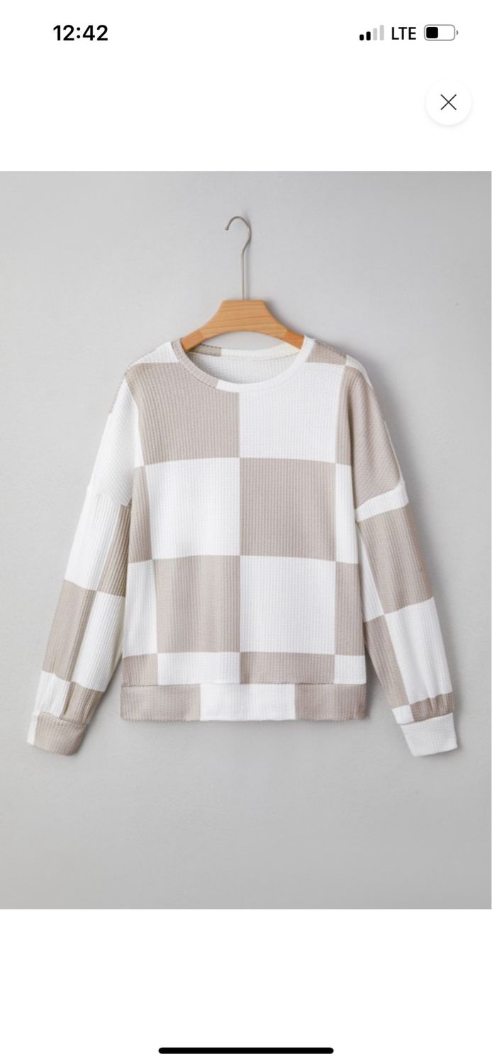 Checkered Long Sleeve Checkered Long Sleeve