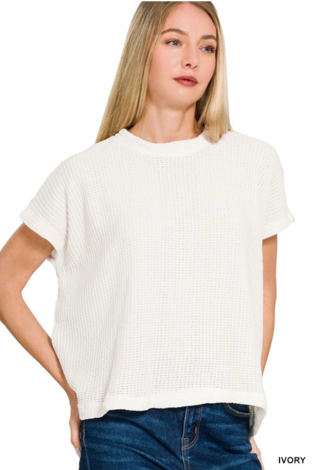 Ivory Cap Sleeve Sweater Ivory Cap Sleeve Sweater