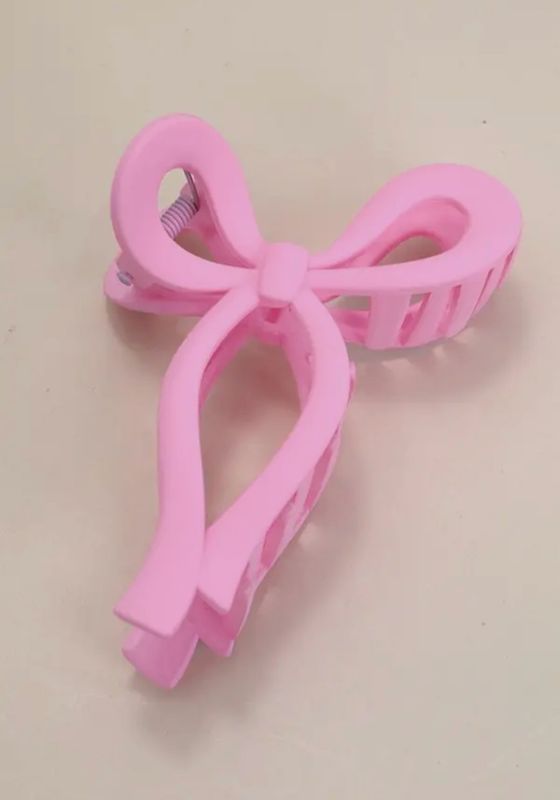 Pink Bow Hair Clips Pink Bow Hair Clips