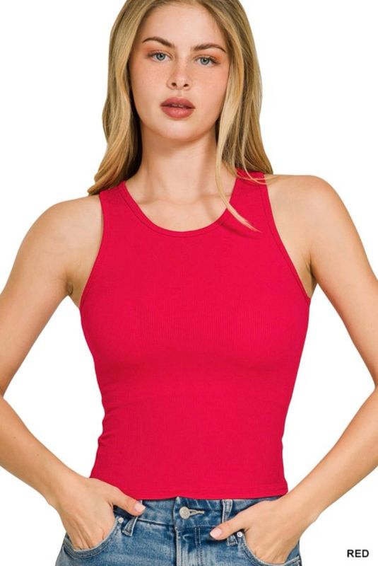 Racer Back Red Tank Racer Back Red Tank
