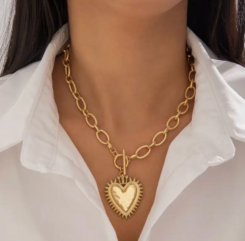 Chunky Heart Necklace Chunky Heart Necklace