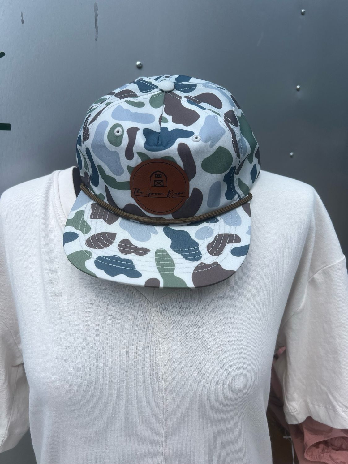 Green Barn Camo Hat
