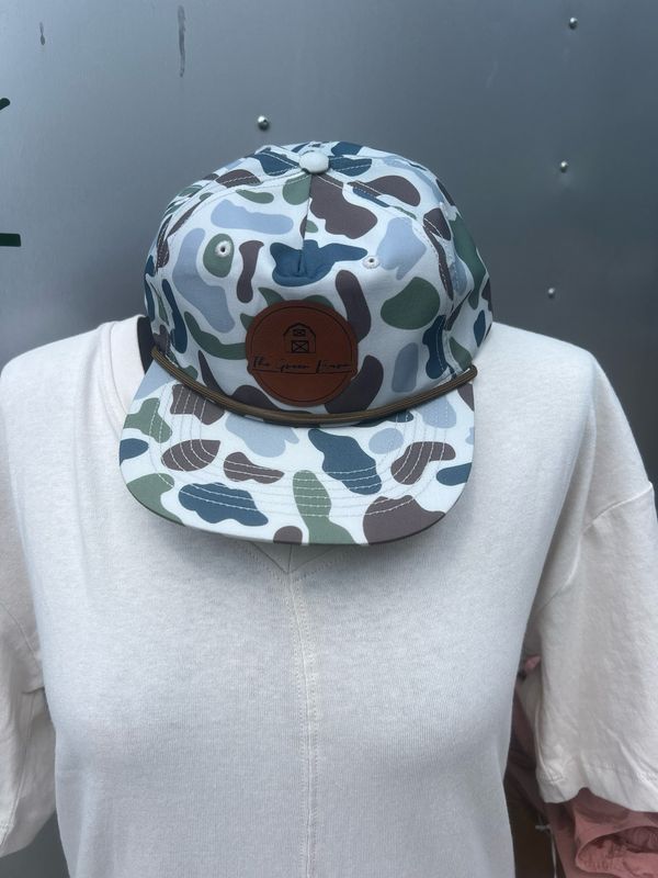 Green Barn Camo Hat