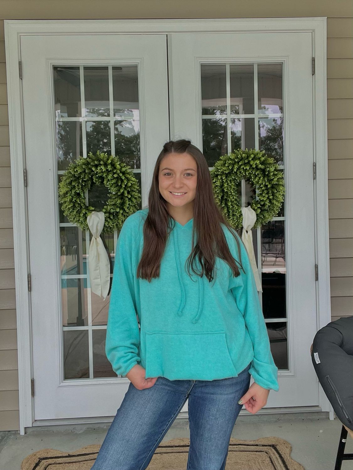 Turquoise Pullover Turquoise Pullover