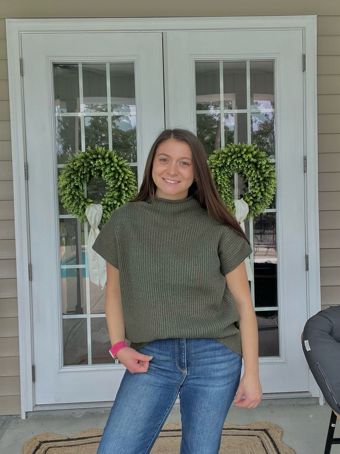 Dark Olive Sweater