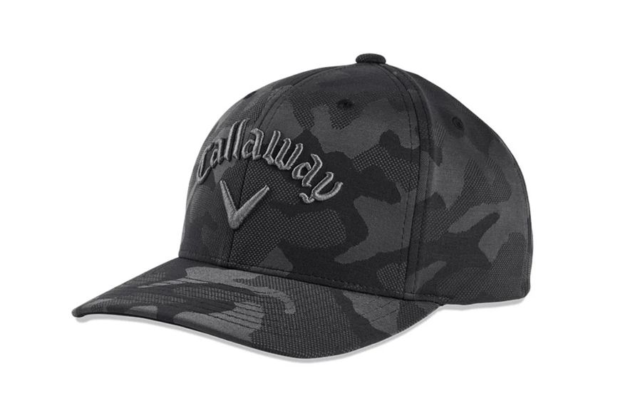 Callaway Camo Snapback Hat Negro – Gorra de Golf