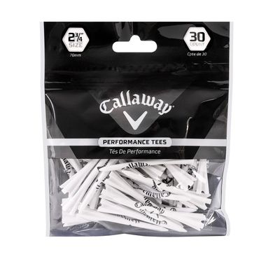 Performance Golf Tees Callaway 2 3/4” – 30 unidades