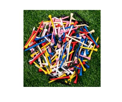 Tees de Madera – 2 3/4” - 50 unidades