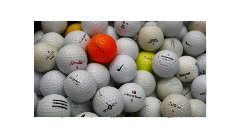 Bolas de Golf Recicladas Mix Variadas (18 unidades)