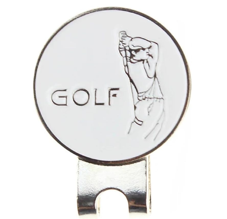 Marcador de Pelota de Golf Personalizado Magnético con Clip
