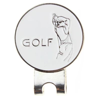 Marcador de Pelota de Golf Personalizado Magnético con Clip